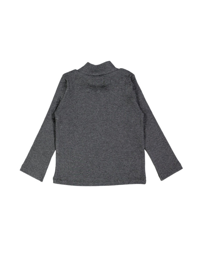 Soupull côte gris foncé