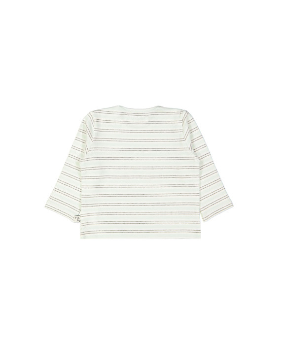 t-shirt mini rayure aqua