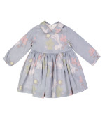 robe rabbit gris bleu