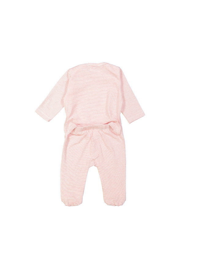 Pyjama rayé rouge