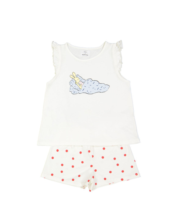 Pyjama dormir serré écru