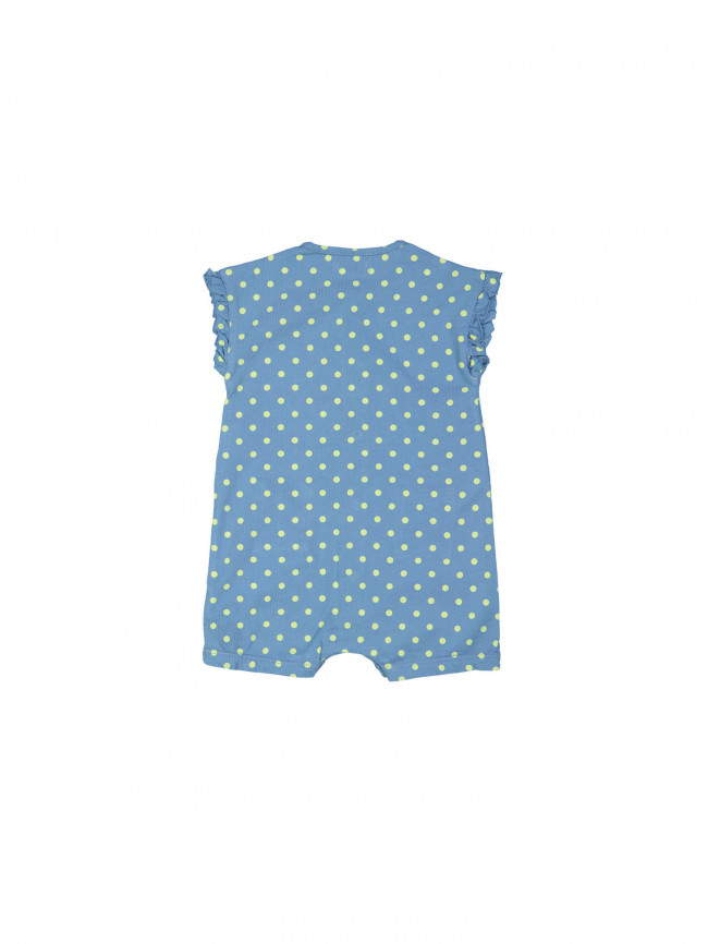 grenouillère dots bleu