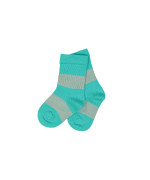 chaussettes rayé vert
