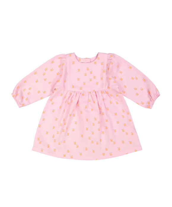Robe mini gâteau rose