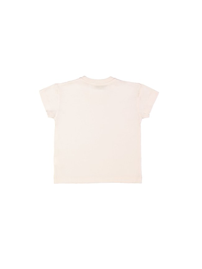 T-shirt soleil rose clair