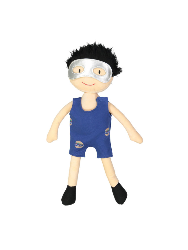 salopette poupée hamburger