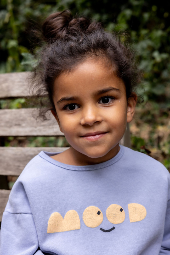 Sweater humeur gris-bleu