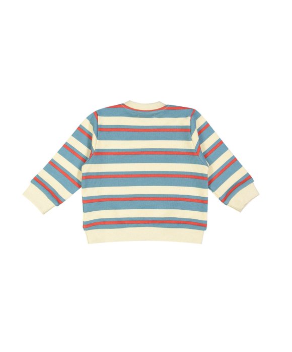 sweater mini rayé vanille