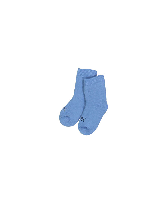 Chaussette éponge bleu