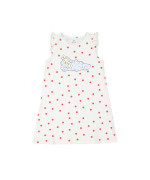 Robe de nuit dormir serré écru