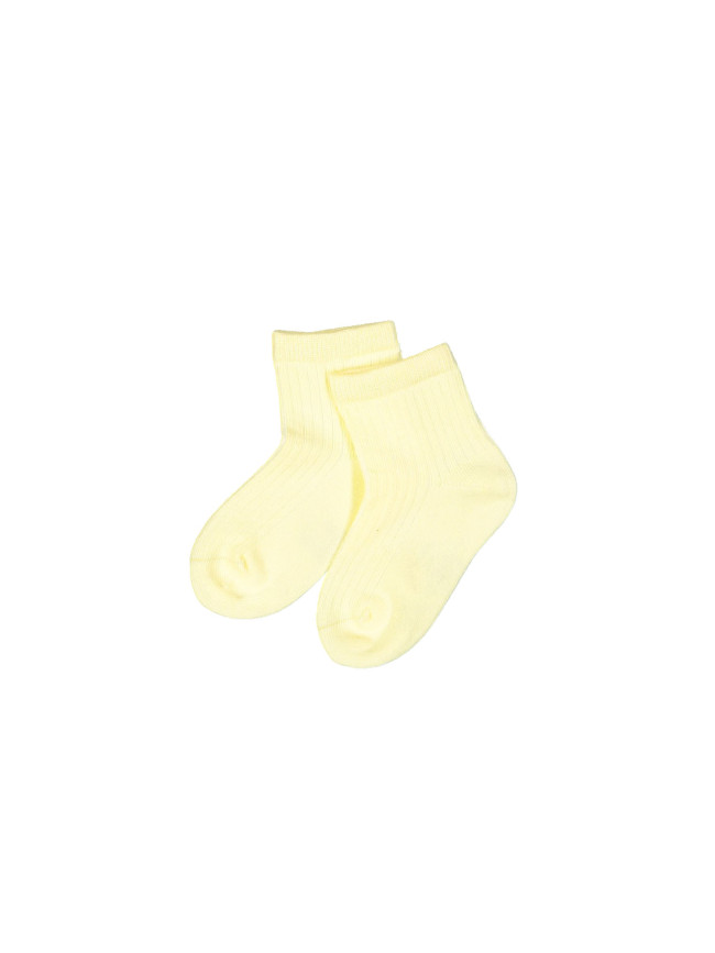 Chaussette court jaune
