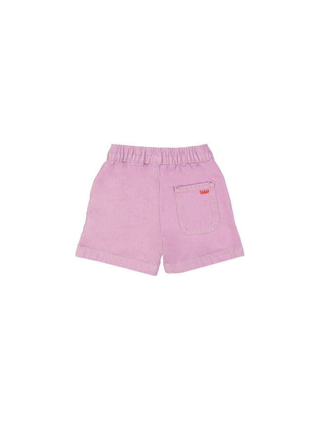 short jean mauve