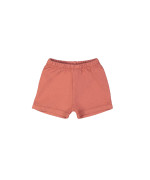 short molton brun rouge