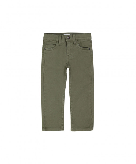 pantalon slim kaki
