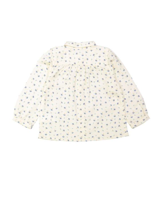 Blouse champignon écru