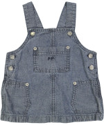 salopette blauw jeans rok 03m