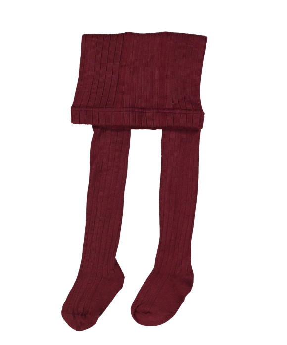 Collants bordeaux