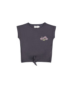 T-shirt noué filou anthracite