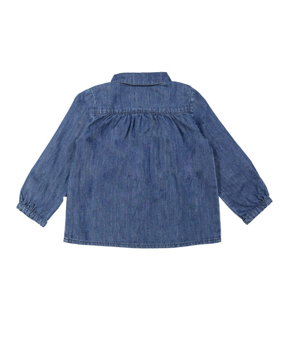 Blouse jean bleu