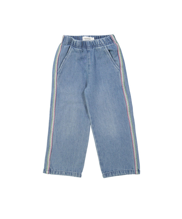 Jeans stone bleach ruban