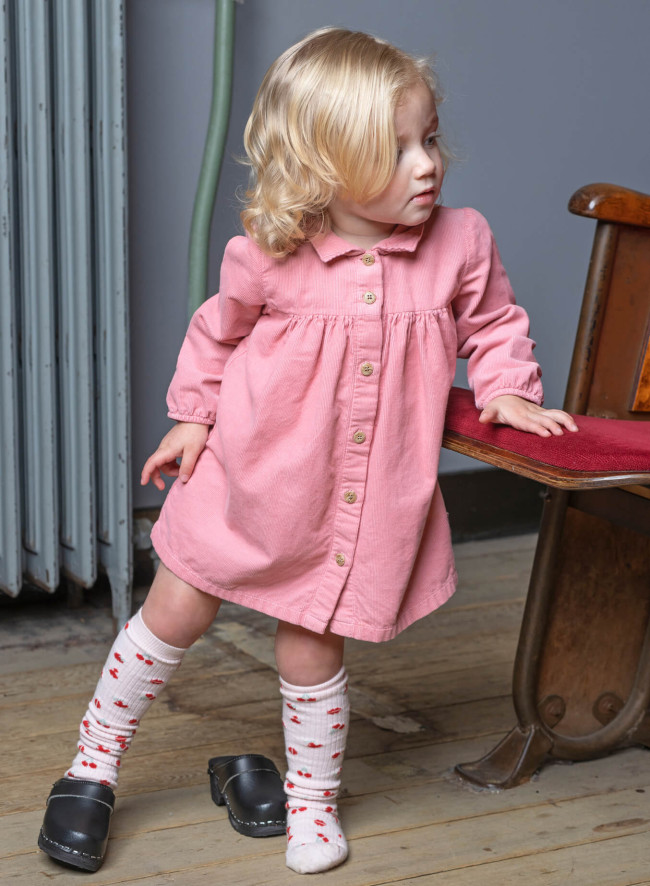 chaussettes small things rose