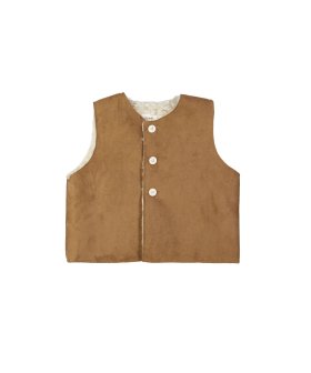 Bodywarmer marron clair