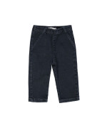 pantalon comfy mini jeans contrast bleu bleu