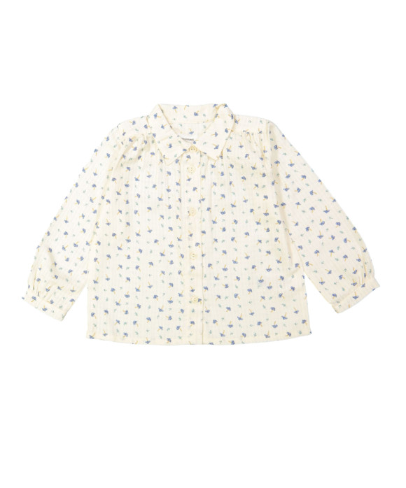 Blouse champignon écru
