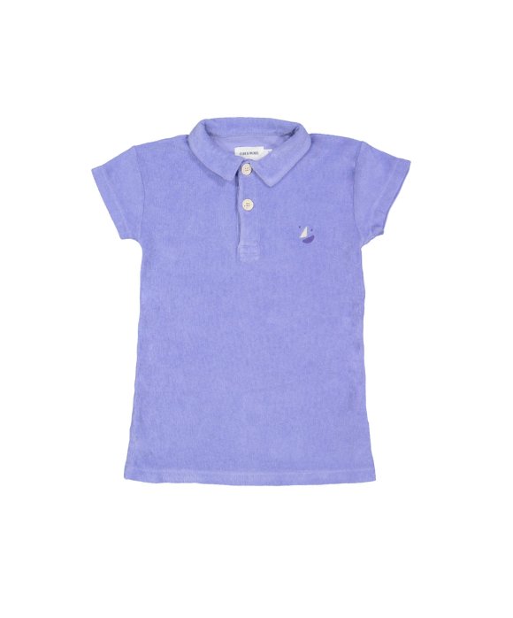Robe éponge violette