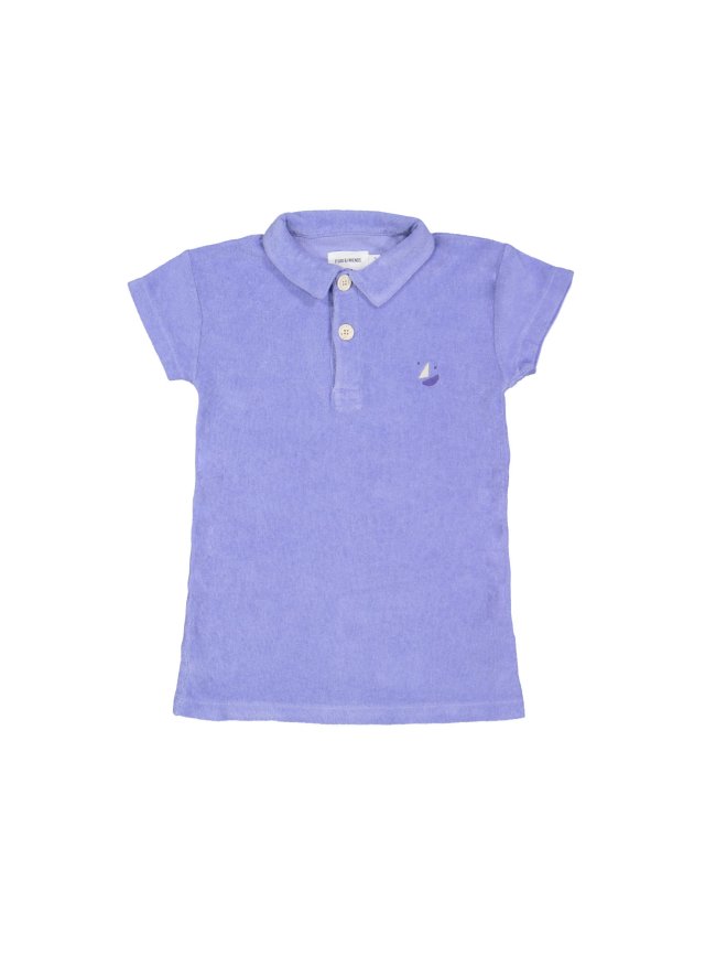 Robe éponge violette