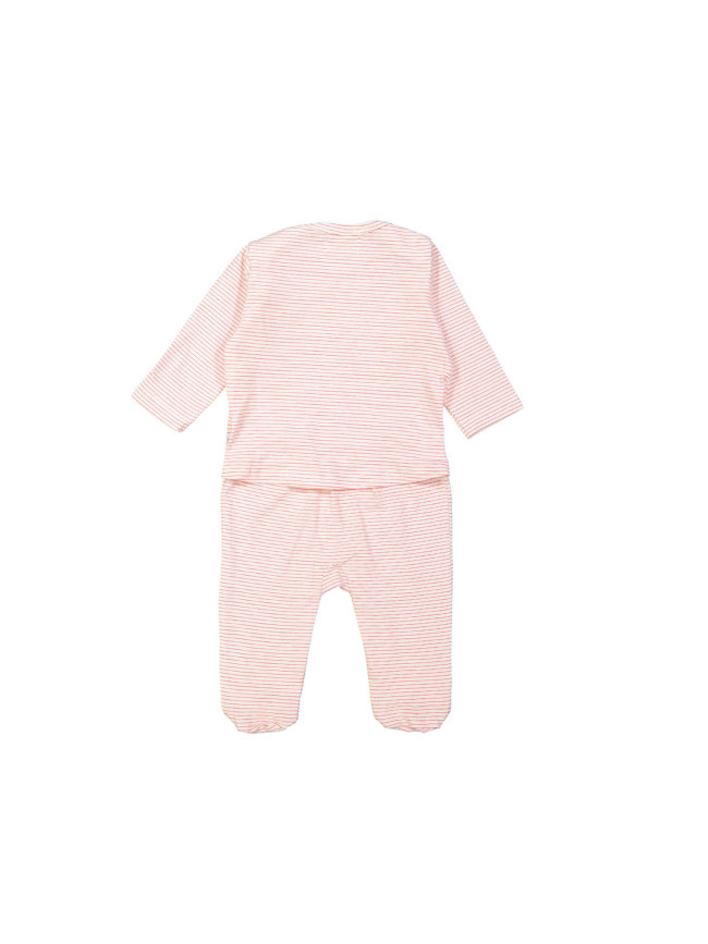 Pyjama rayé rouge