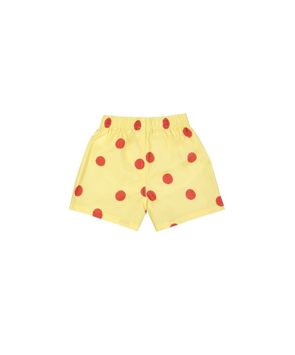 Short de bain rouge