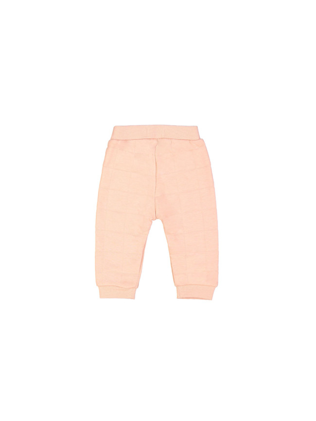 pantalon comfy mini matelassé rose clair
