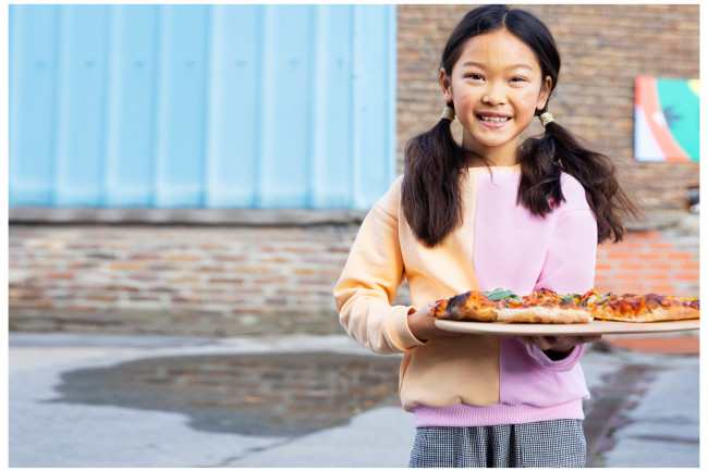 pantalon comfort vichy rose