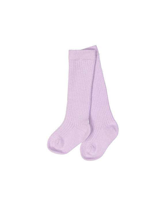 chaussettes longue lavande