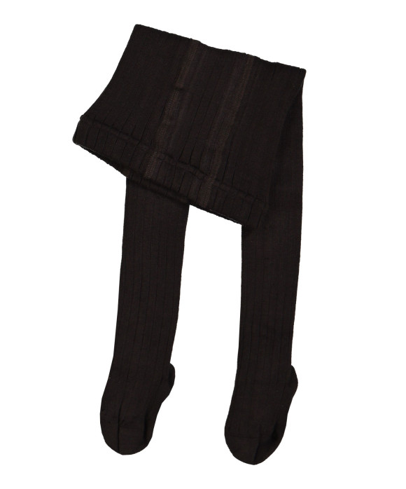 collants rib brun