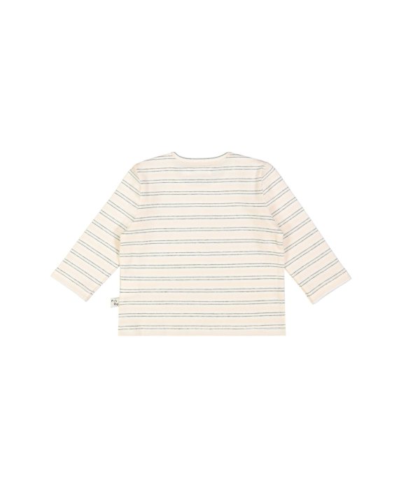 t-shirt mini rayure rose clair