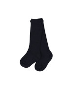 chauchettes uni bleu foncé