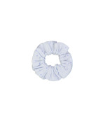 scrunchie dots bleu clair