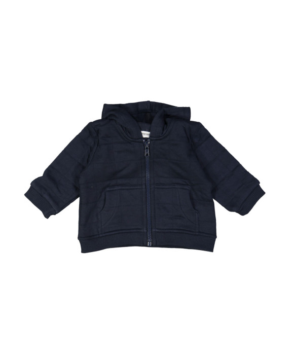 gilet mini matelassé bleu foncé