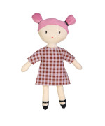 robe de poupée vichy rose one size