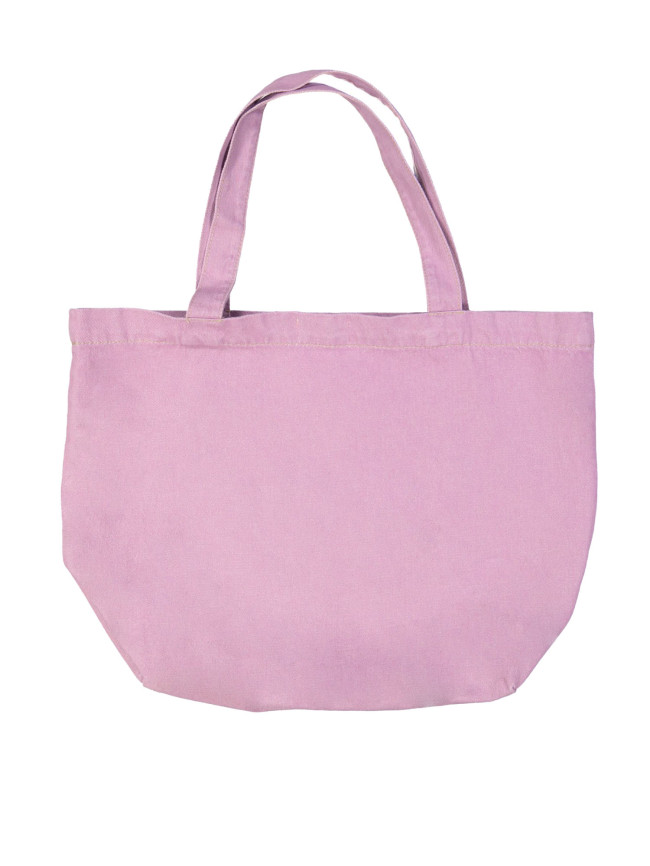 totebag jean mauve
