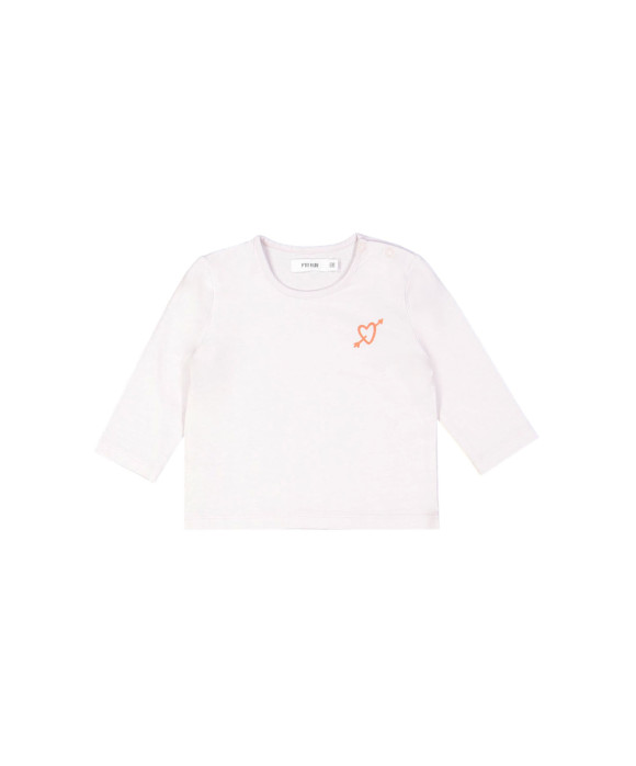 t-shirt mini love lilas