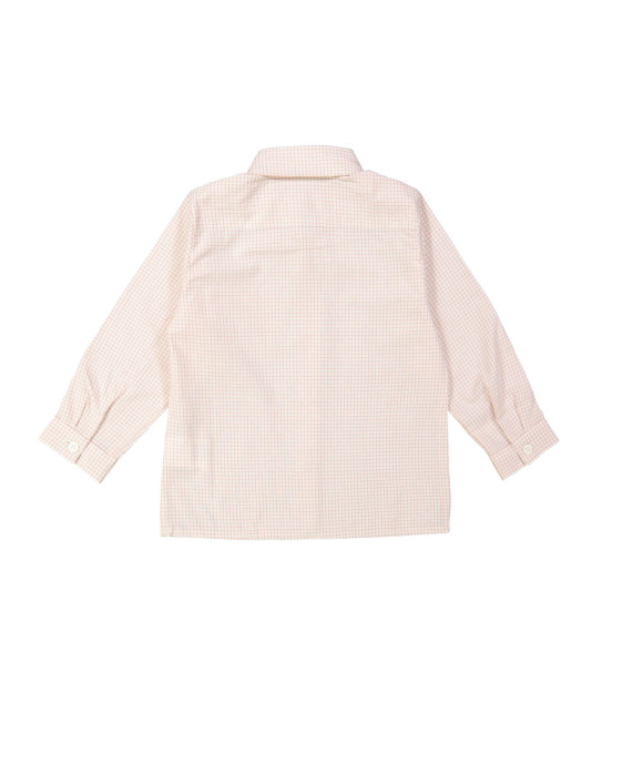 Chemise carreaux bordeaux