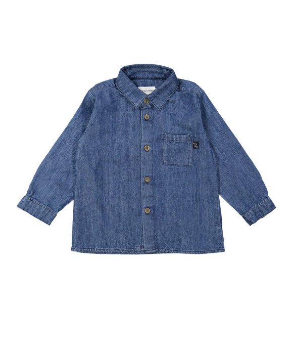 Chemise jean bleu