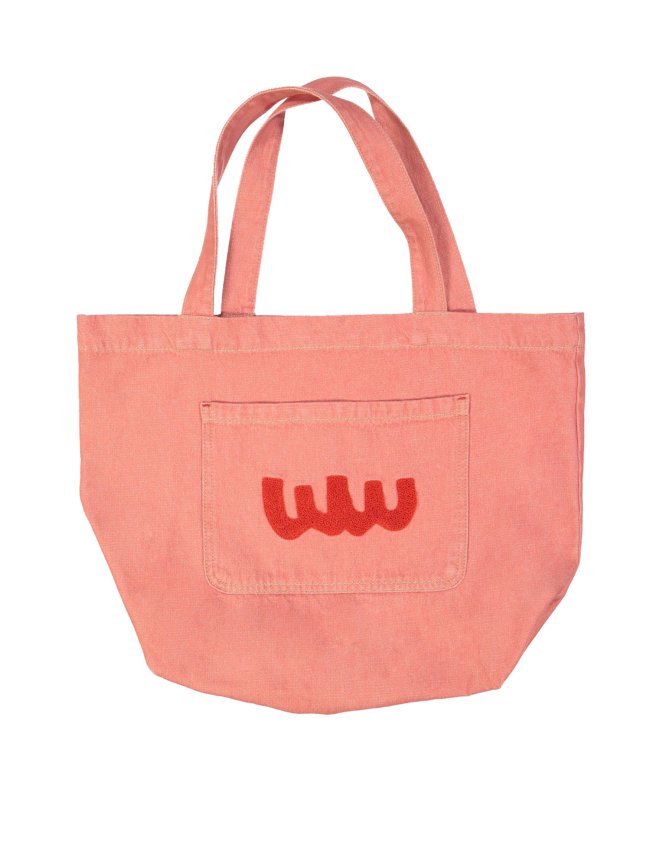 totebag jean rouge