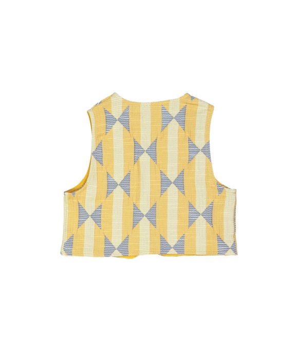 Cardigan bow jaune