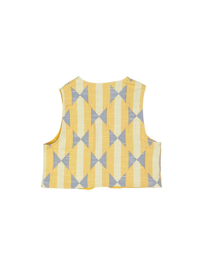 Cardigan bow jaune