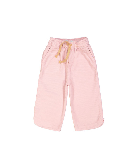 pantalon velours bébé rose