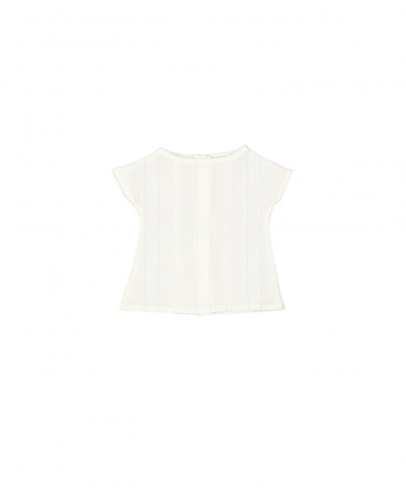 robe de poupée lurex écru